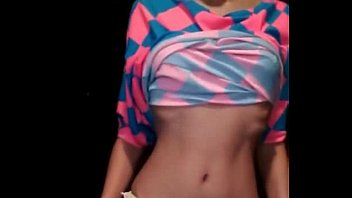 Preview 2 of Beegxxx 2019 - Shy girl spoting her ass and tits to her bf