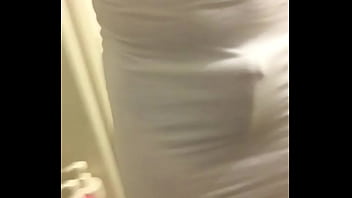 Preview 1 of Bolced Com - tight white dress perfect ass