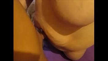 Preview 1 of Two H - Hot Chubby Wife Gets Her Belly Button Fucked &amp_ Anal Bang With Cum Swallow
