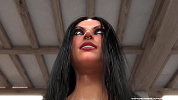 Preview 2 of Budak 9 Tahun Thailand - Captured by Sister - 3D Metal Bondage Fetish