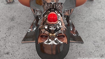 Preview 1 of Budak 9 Tahun Thailand - Captured by Sister - 3D Metal Bondage Fetish