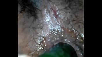 Preview 3 of Xnxx Blue Eyes - Con pepino en hotel lira2