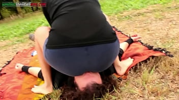 Preview 2 of Indian Busty Fucking Videos - The Voyeur Ep1 Part 4 - Facesitting Domination in Outdoor