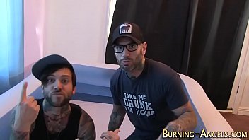 Preview 2 of Krina Sex Video Com - Emo babe flashes titties