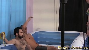 Preview 4 of Krina Sex Video Com - Emo babe flashes titties
