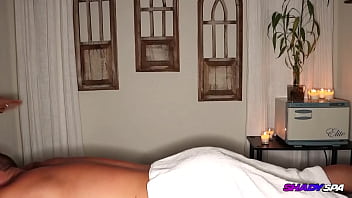 Preview 1 of Www Xxcomx Vedeo Com - Older MILF Makes Him Cum - Seka Shady Spa
