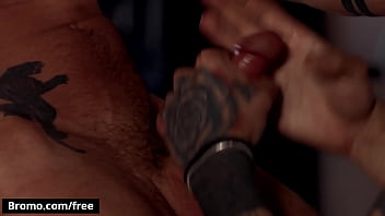 Preview 2 of Mom Self Video - Tyler Berg Is Late And Mickey Taylor Decides To Make Him Pay For It By Fucking His Throat And Asshole Deep Hard - BROMO