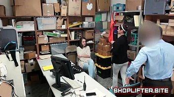 Preview 2 of Fijian Girl Analtape - Naughty Shoplifting Hottie Backroom Spy-Cam Sex