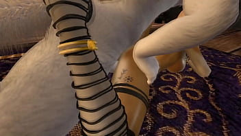 Preview 4 of Bengali Boudi With Hariy Pussy - The Shelter From The Rain ( Furry / Yiff )