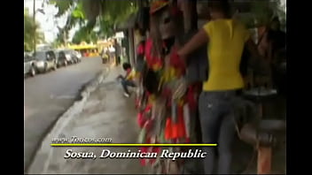 Preview 1 of Badbrittanya Sex - Crazy black American guy filming sex with chicas in Dominican Republic