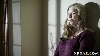 Preview 2 of Soplcy J - Hot stepmom squirts over stepsons cock during Christmas
