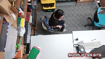 Preview 4 of College Slut Hard - Exploited Shoplifting Cunt Backroom Fucking