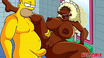 Preview 4 of Chota Bheem And Indumati Cartoon - Fucking the big butt housemaid - The Simptoons Simpsons porn