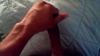 Preview 3 of Black Vs Big Cock - Me stroking 2