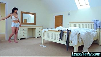 Preview 1 of Hood Tranny Head - Punish Sex Between Nasty Lesbian Girls (candy&amp_jennifer) video-16