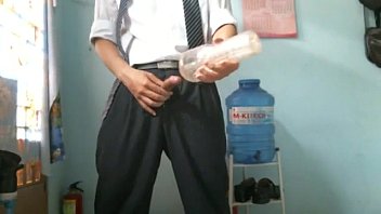 Preview 3 of Indian Bhai Bahan Ki Chudai Sex - Cock suit handjob office