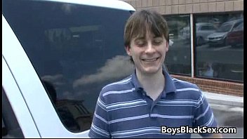 Preview 3 of Amazing Blue Filmed - Black Muscular Guy Fuck White Mate Hard In His Tight Ass 12