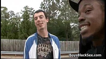Preview 3 of Owner Fucking Maid Hd - Black Muscular Guy Fuck White Mate Hard In His Tight Ass 04