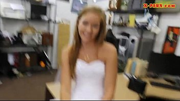 Preview 1 of England Cricter - Woman in wedding dress boned by pawn guy