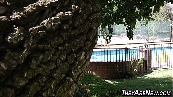 Preview 1 of Older Tube Wifes - Teen first timer sucks
