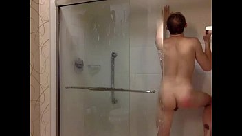 Preview 2 of Hindo Bo Xxx - sexy twink taking a shower on webcam - sexyladcams.com