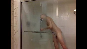 Preview 3 of Hindo Bo Xxx - sexy twink taking a shower on webcam - sexyladcams.com