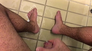 Preview 3 of Boys Xnnxx - Hairy greek gay feet cum bear cumshot