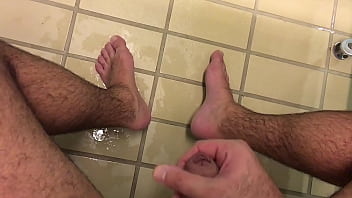 Preview 1 of Boys Xnnxx - Hairy greek gay feet cum bear cumshot