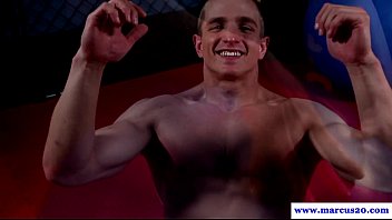 Preview 1 of Mandi Lenjan - Muscular amateur hunk pleasures himself