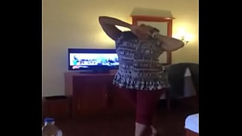 Preview 1 of Pussy Humping Ponygirl - Deshi Girl Hot nude dance show for client in hotel