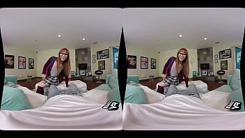 Preview 1 of Nina Hot Mom - Cute Nerdy Girl Loves Anal Sex! (VR)