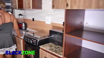 Preview 1 of Pat Out - Kitchen sex taste good and I will try it again