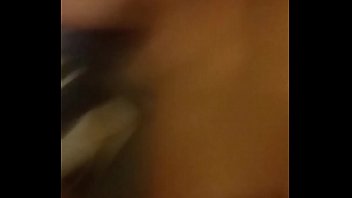 Preview 2 of Ebony Girl Breast Milk Sucking - Wife swallows