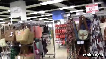 Preview 4 of Mouni Royfuk - Fantastic czech sweetie was seduced in the mall and plowed in pov