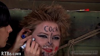Preview 2 of Jerking Of In Public Women - Rope servitude porn