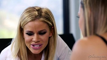Preview 1 of Amiya Sex - Happy National Secretary Day! - Abby Cross,  Ryan Ryans - Girlsway