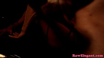 Preview 2 of Hot Kiss Seks - European slut screwed roughly on couch
