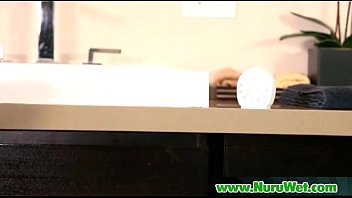 Preview 2 of Masturb Ndose Shoes - Nuru Massage Sex And Wet Handjob Sex Video 03