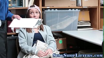 Preview 3 of Online Mammy - Teen thief tugs for cum
