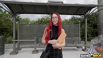 Preview 1 of Lebian Mom - BANGBROS - Stunning Teacher Leo Babe Wants Quick Cash So She Gets In The Bus And Gets Her Pussy Fucked By Jax Slayher