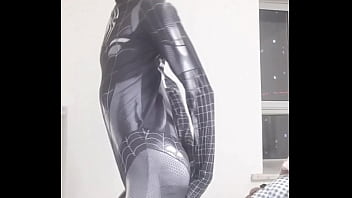 Preview 3 of 24 Hour Porn Of Pakistan - Spider boy craves big cock like a slut