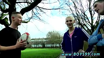 Preview 1 of Puki Bulu Banyak - Handsome arabian teen gay sex Rugby Boy Gets Double Teamed