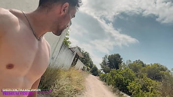 Preview 2 of Gay Ssbbw - Day was so hot that being naked is better
