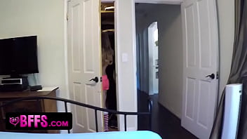 Preview 1 of Big Booty Latina Mom - Moriah Tyler and Sydney Cole getting banged