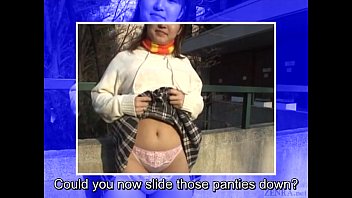 Preview 3 of Asian Rape Night Vision Park - Subtitled classic Japanese public nudity adventures