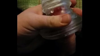 Preview 2 of Xxx Donlod New - Uncut Cock Cums in Fleshlight