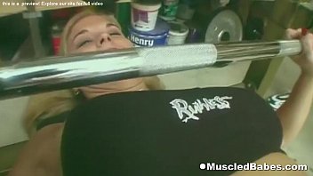 Preview 2 of Suhagrat Full Movie Full Movie - Muscled lesbo babes working out