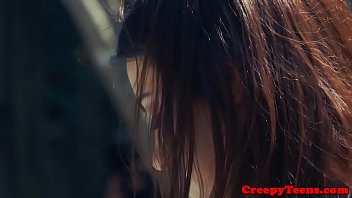 Preview 2 of Group Fuck Dorm - Tiedup teen babe banged by cock