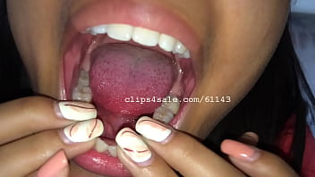Preview 4 of Uropen Gril Too Black Cocks - Mouth Fetish - Brandy Mouth Part2 Video4