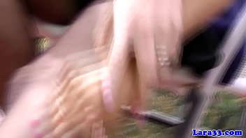 Preview 1 of Www Small Vegina Com - Stockinged british milf licked and fingered